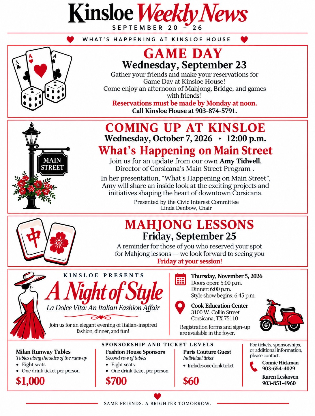 Kinsloe Weekly News