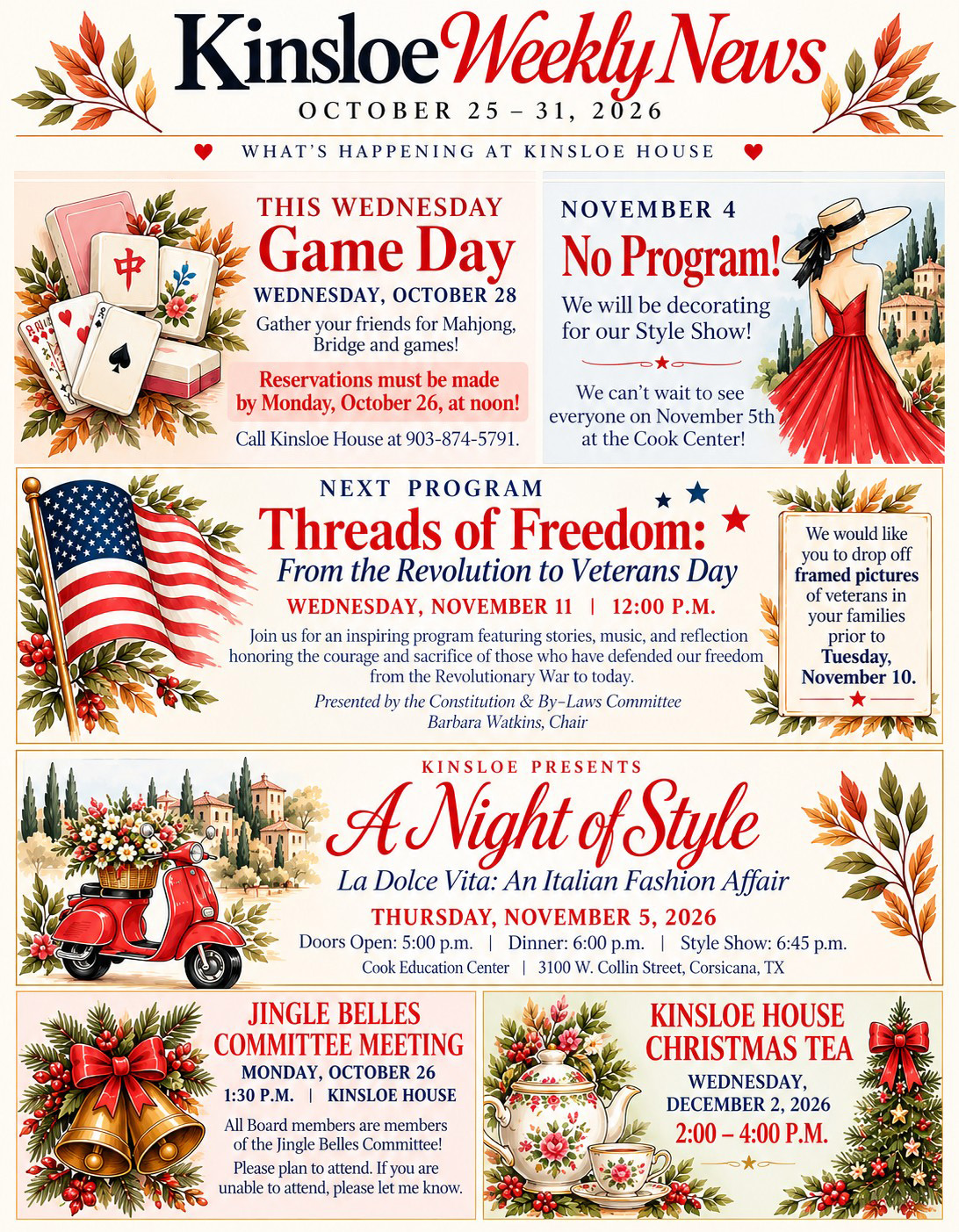 Kinsloe Weekly News